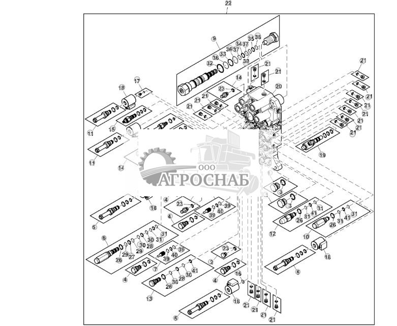 КОЛЛЕКТОР РАСПРЕДЕЛИТЕЛЬНОГО КЛАПАНА (50K) - ST395520 620.jpg